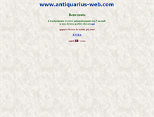 Tablet Screenshot of antiquarius-web.com